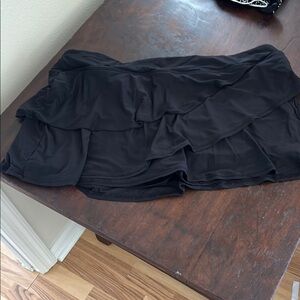 Coco Reef Black Swim bikini bottom with tiers Sz 1X